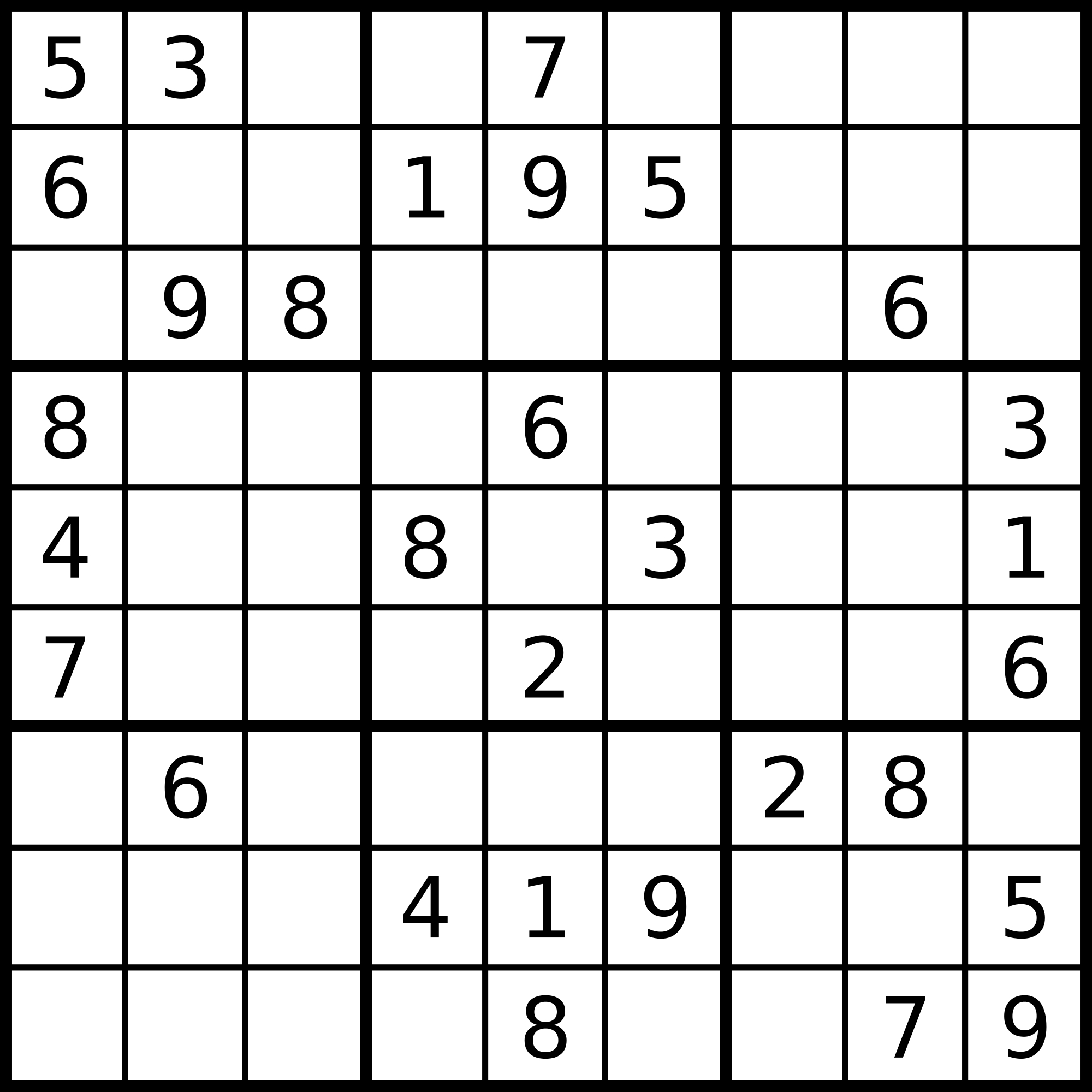 Sudoku Wikipedia These Printable Sudoku Puzzles Range From Easy To 