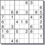 12 Best Photos Of Printable Sudoku Sheets   Printable Sudoku Puzzles   Printable Sudoku Puzzle With Answer Key