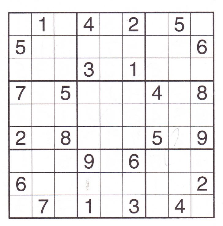 Printable Sudoku Puzzles 99