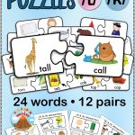 12 Minimal Pairs Of /t/ And /k/ Words Are Converted Into 24 Puzzle   K Print Puzzle