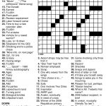 13 Best Photos Of Easy Crossword Puzzles Large Print   Large   Printable Large Crossword