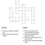 15 Fun Bible Crossword Puzzles | Kittybabylove   Bible Crossword Puzzles For Kids Free Printable