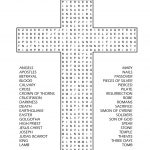 16 Printable Easter Word Search Puzzles | Kittybabylove   Free   Printable Religious Puzzles