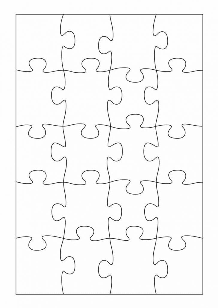 Printable 3 Puzzle Pieces