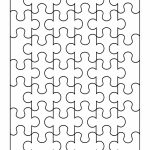 19 Printable Puzzle Piece Templates ᐅ Template Lab   Printable 8X10 Puzzle Template