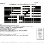 20 Easy And Interactive Math Crossword Puzzles | Kittybabylove   Math Crossword Puzzles Printable