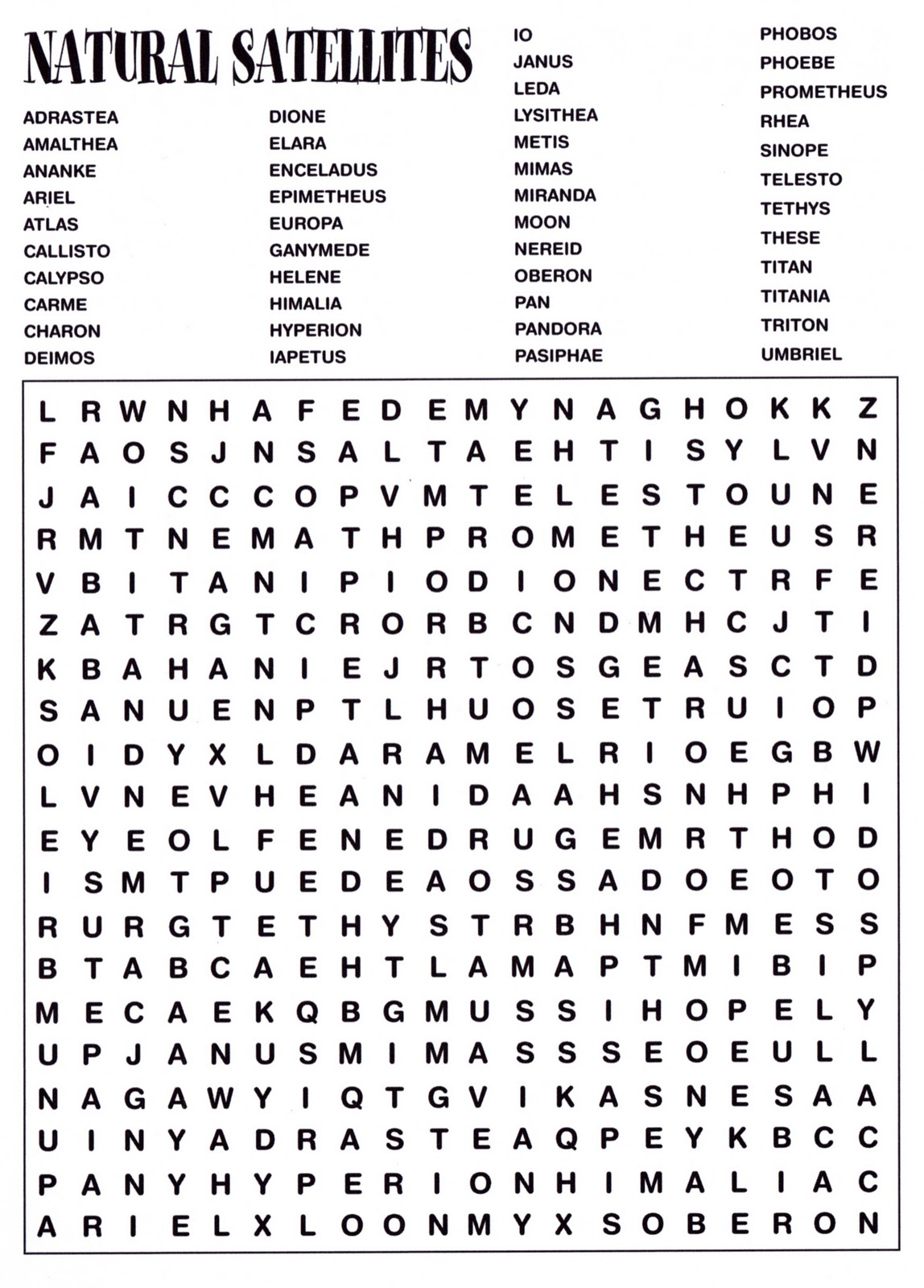 21 Knowledgeable Science Word Search | Kittybabylove - Printable Science Puzzles