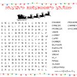 31 Free Christmas Word Search Puzzles For Kids   Printable Puzzle Christmas
