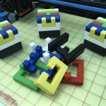 3D Printed Printable Interlocking Puzzle #4   Level 11Richgain   Printable 3D Puzzle
