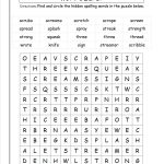 3Rd Grade Spelling Words Worksheet   Hashtag Bg   Printable Crossword Puzzles For Third Graders