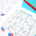 4Th Of July Printable Sudoku Puzzles + Logic Puzzle   Happiness Is   Printable Puzzles To Pass Time
