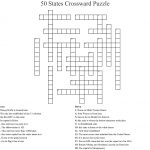 50 States Crossward Puzzle Crossword   Wordmint   50 States Crossword Puzzle Printable