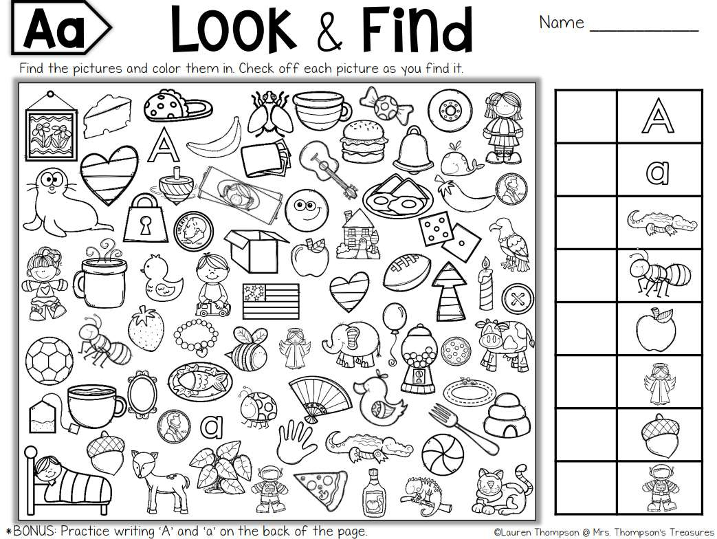 7 Places To Find Free Hidden Picture Puzzles For Kids - Free - I Spy Puzzles Printable