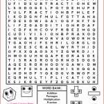 7Th Grade Crossword Puzzles Fresh 7Th Grade Math Word Search   Printable Crossword Puzzles For 7Th Graders