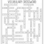 7Th Grade Math Vocabulary Crossword | 7Th Grade Math Worksheets   Crossword Puzzles Printable 7Th Grade