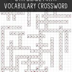 8Th Grade Math Vocabulary Crossword | Math Teaching | Math   Math Vocabulary Crossword Puzzles Printable