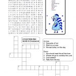 A Cold Walk But Worth It Sunday School Lesson Turkey Thanksgiving   Christian Thanksgiving Crossword Puzzles Printable