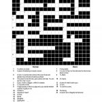 A Crossword Puzzle On Crime Worksheet   Free Esl Printable   Intermediate Crossword Puzzles Printable