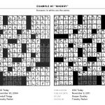 A Plagiarism Scandal Is Unfolding In The Crossword World   Printable Crossword Puzzle Boston Globe