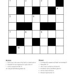 A Slightly Cryptic Crossword   Clear Linen Tea   Cryptic Crossword Puzzles Printable Free