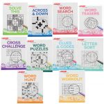 Aarp Large Print Puzzle Books, Set Of 10   Aarp Puzzle   Miles Kimball   Printable Puzzle Books