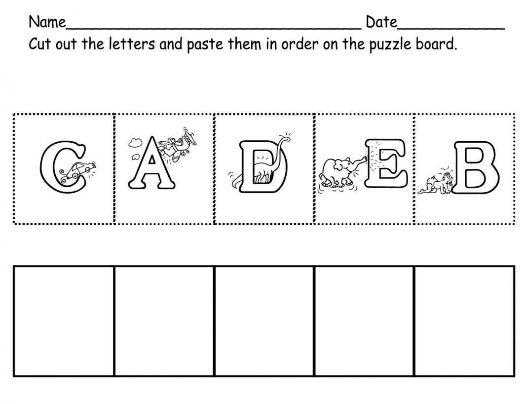 Printable Abc Puzzle - Printable Crossword Puzzles