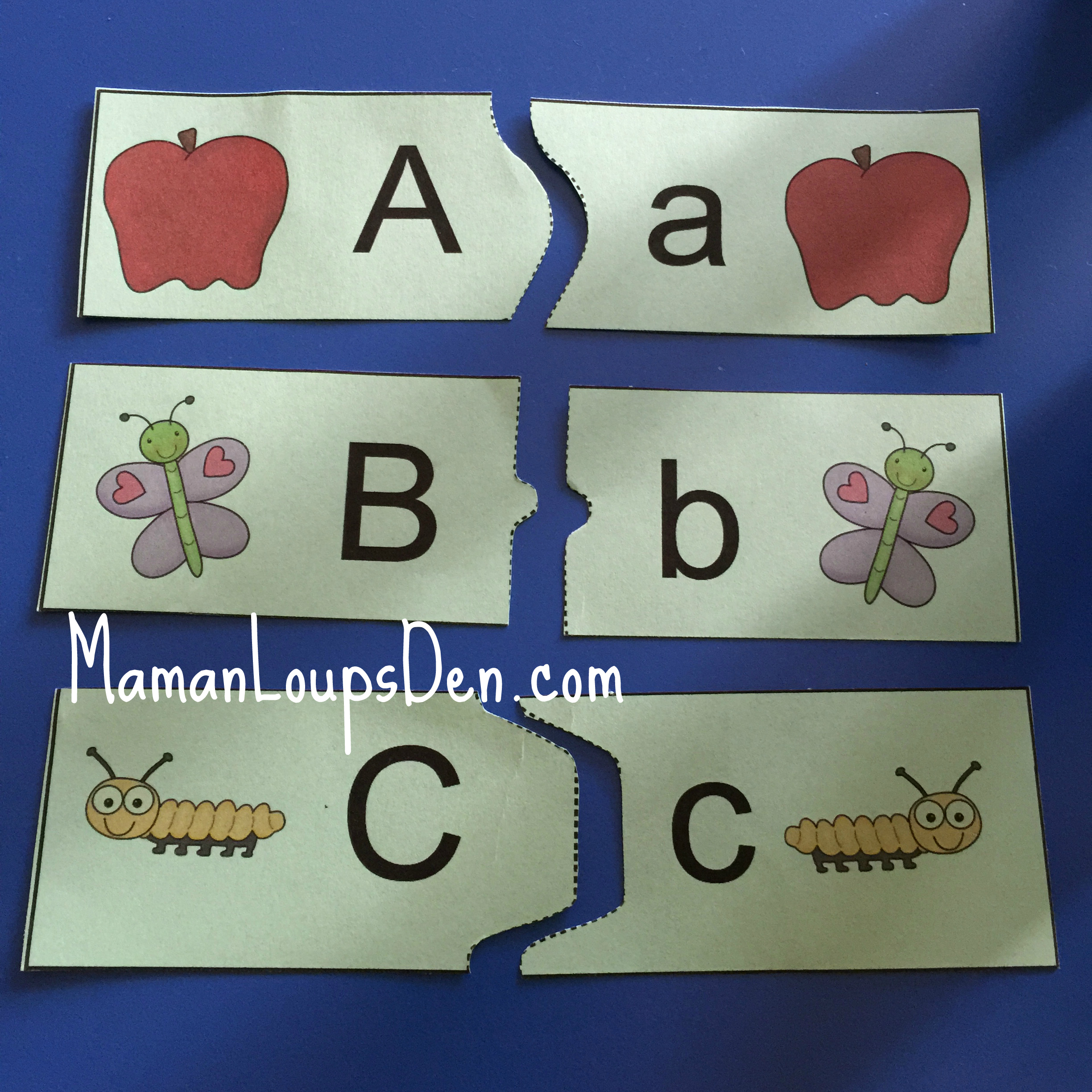 Abc Printable Puzzle – Maman Loup&amp;#039;s Den - Printable Abc Puzzle