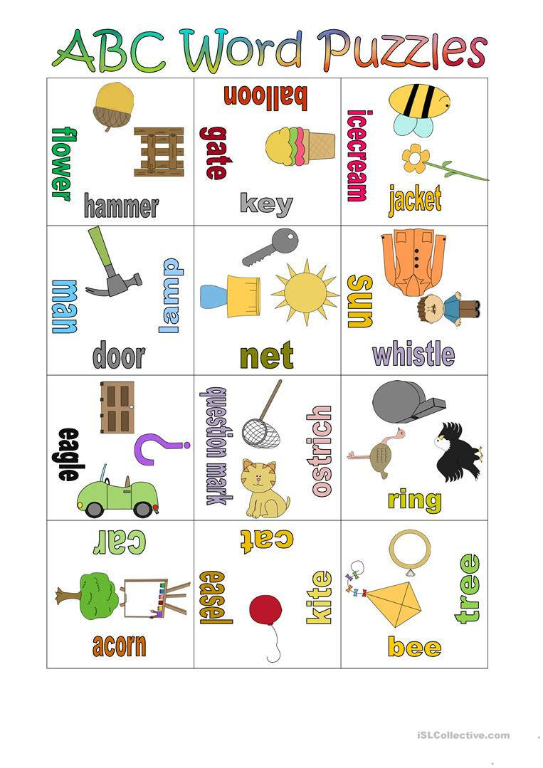 Abc Puzzle Worksheet - Free Esl Printable Worksheets Madeteachers - Printable Abc Puzzle