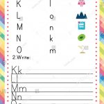 Abc Worksheet Kids English Activity Printable Stock Vector (Royalty   Printable Dropdown Puzzles