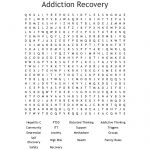 Addiction Recovery Word Search   Wordmint   Free Printable Recovery Crossword Puzzles