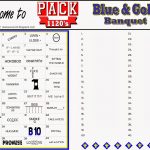 Akela's Council Cub Scout Leader Training: Blue & Gold Banquet   Printable Wordles Puzzles