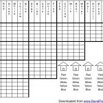 Albert Einstein's Logic Puzzle, Maybe | David Pace   Printable Puzzle Grid