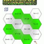 Algebra Math Games   Printable Algebra Puzzles