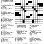 All About Free Daily Printable Crossword Puzzles Onlinecrosswordsnet   Daily Crossword Printable Version