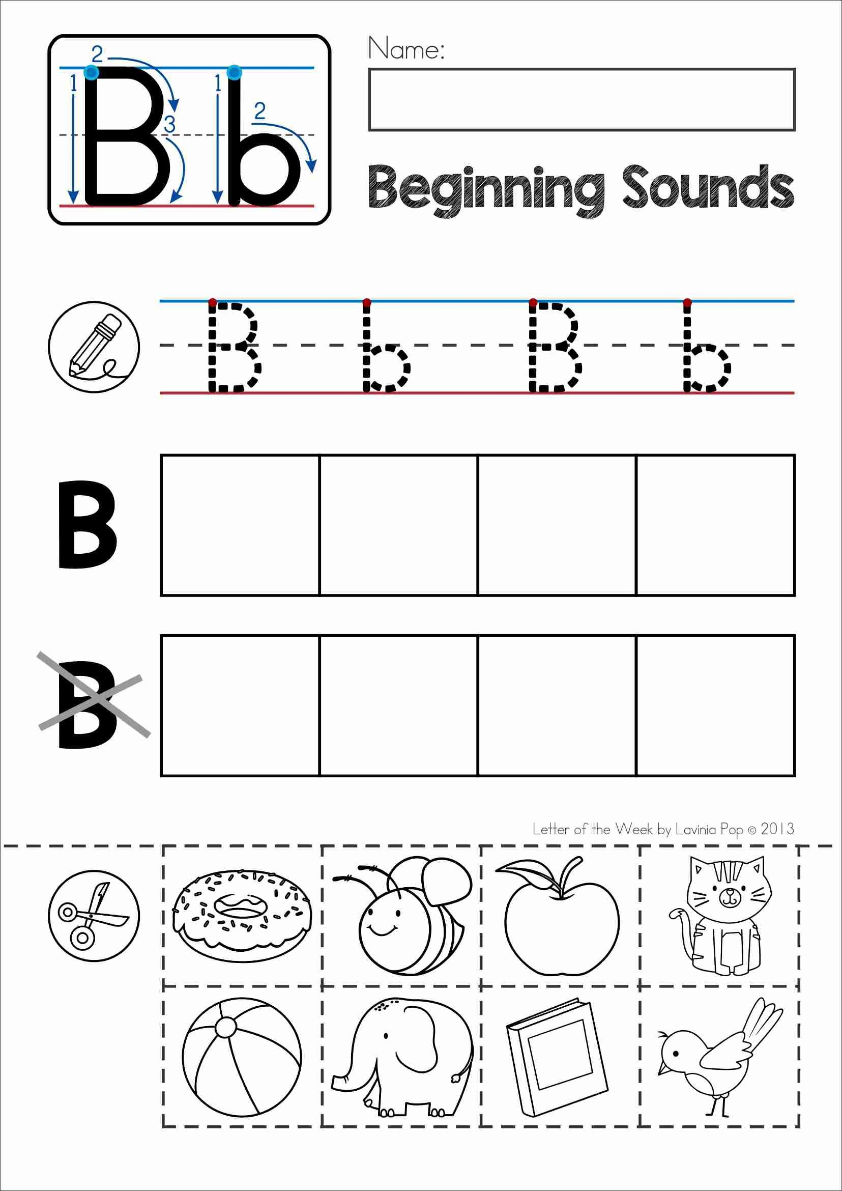 Activities For The Letter B