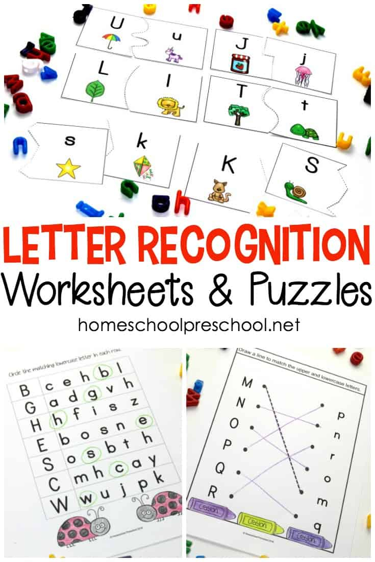 Alphabet Printables For Your Homeschool Preschool - Printable Letter Puzzle