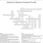 American Literature Crossword Puzzle Crossword   Wordmint   Printable Literature Crossword Puzzles