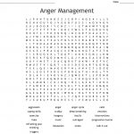 Anger Management Word Search   Wordmint   Printable Crossword Puzzles On Anger Management