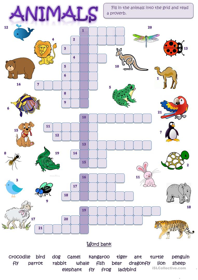 Syllacrostic Puzzles Printable - Printable Word Searches