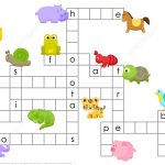 Animals Crossword Puzzle | Free Printable Puzzle Games   Animal Crossword Puzzle Printable
