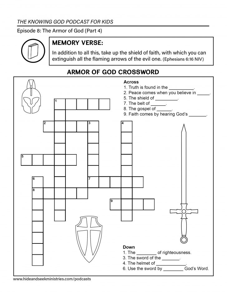 Printable Religious Puzzles