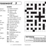 Australian Crossword Puzzles To Print Large Print Crosswords 1   Printable Crossword Puzzles Australia