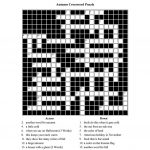 Autumn Themed Crossword Puzzle Worksheet   Free Esl Printable   Printable Crossword Puzzles Unblocked