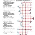 Back To School Crossword Worksheet   Free Esl Printable Worksheets   Crossword Puzzles For Esl Students Printable