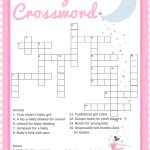 Ballerina Baby Shower Printable Set In 2019 | Everything Baby Shower   Printable Baby Shower Crossword Puzzle