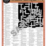 Baseball Terms Printable Crossword Puzzle Baseball Themed | Etsy   Baseball Crossword Puzzle Printable