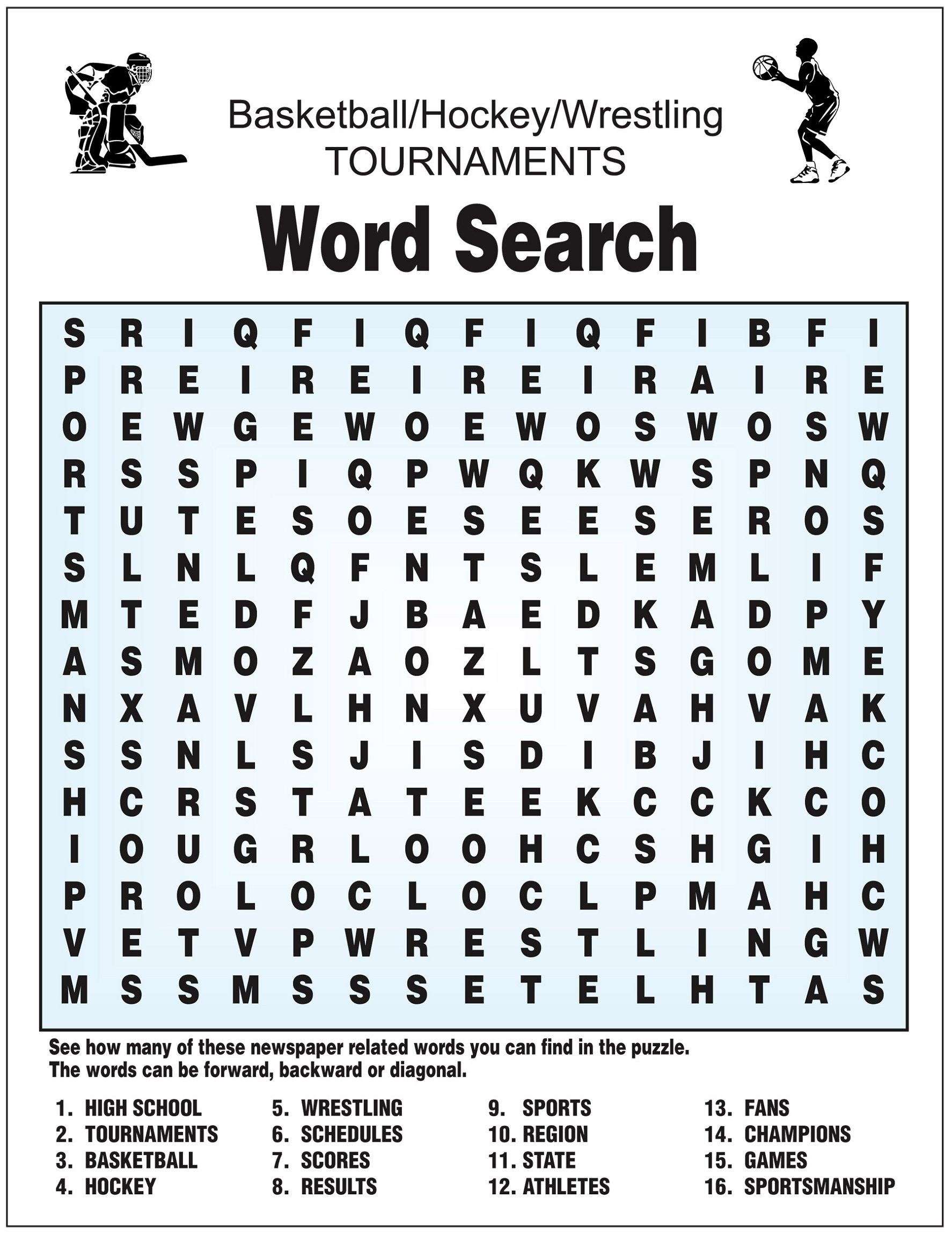 Basketball Word Search For Basketball Lovers | Kiddo Shelter - Printable Basketball Crossword Puzzles