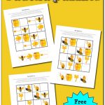 Bee Sudoku {Free Printable}   Gift Of Curiosity   Free Printable   Printable Thinking Puzzles