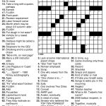 Beekeeper Crosswords » Blog Archive » Crossword #98: “Down The Drain”   Free Easy Printable Crossword Puzzles With Answers