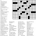Beekeeper Crosswords   Free Printable Universal Crossword Puzzles
